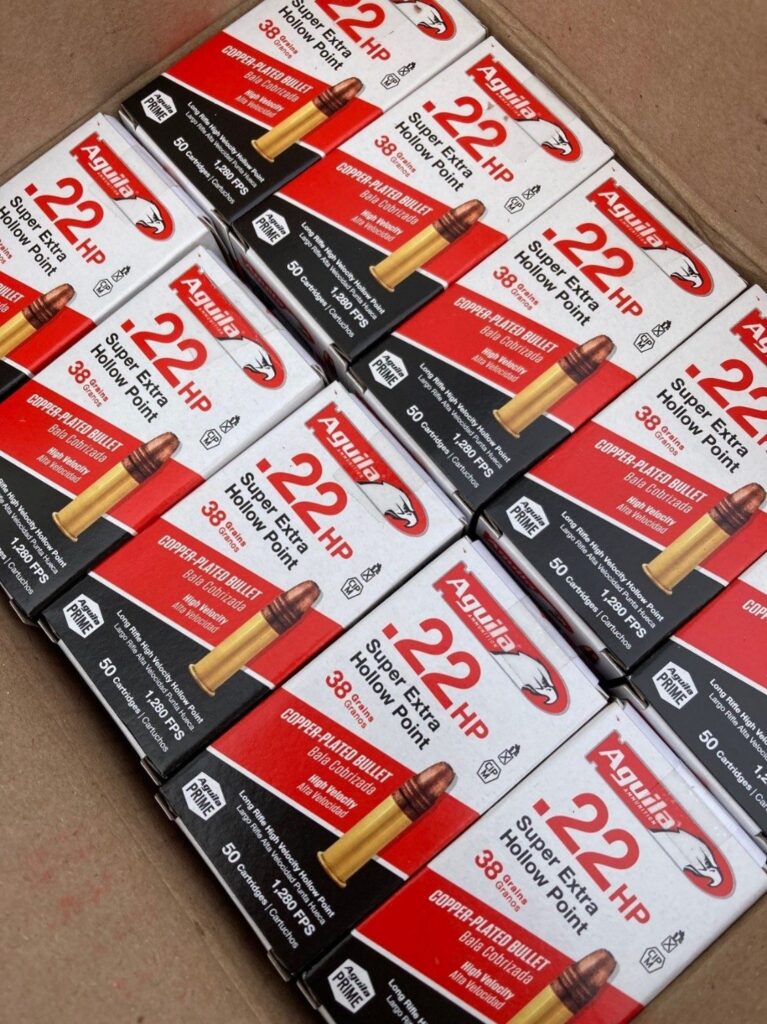 Aguila Patronen 22lr 38grHV HP