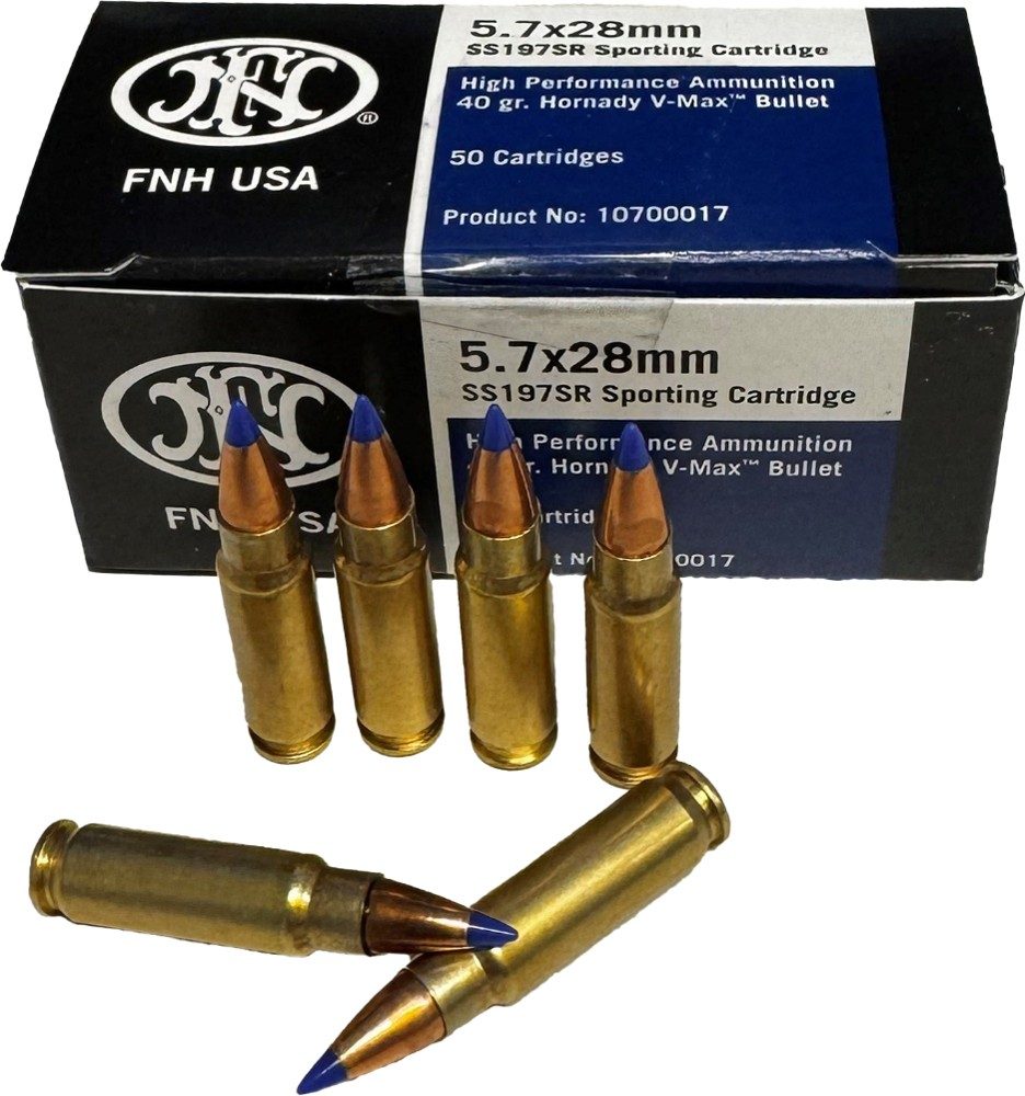 FN Patronen 5,7x28mm 40gr Hornady V-Max
